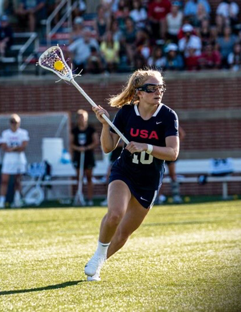 For the Love of Lacrosse Bellaire's Lindsey McKone Drafted to